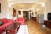 Spacious French style apartment with balcony for rent in Truc Bach, Ba Dinh